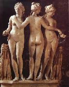 unknow artist The Three Graces painting